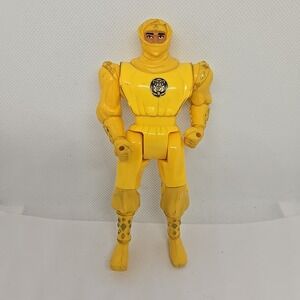 Bandai Mighty Morphin Power Rangers 1995‎ Kick Action Yellow Ninja Ranger